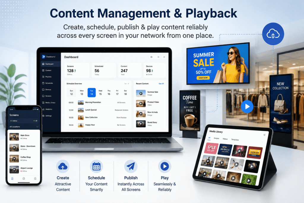 Content Management & Playback
