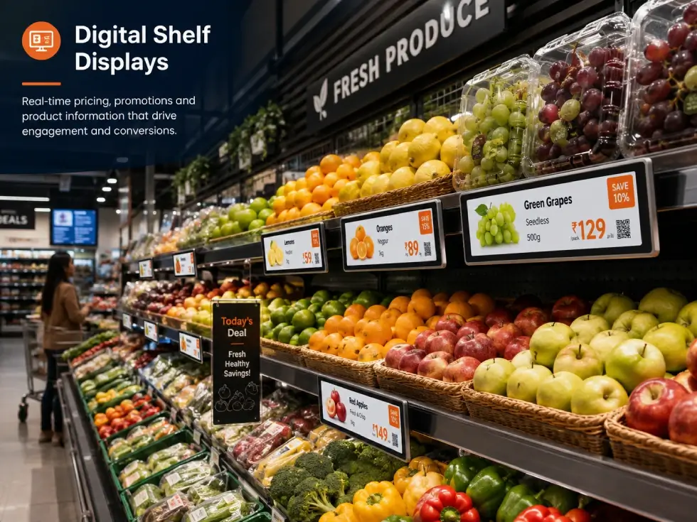 Digital Shelf Displays
