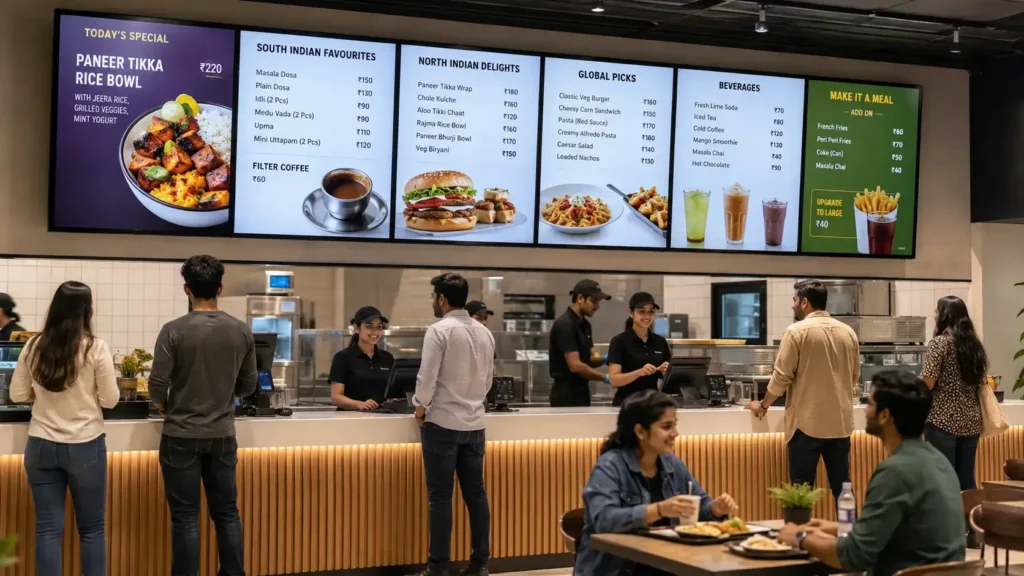 Dynamic Digital Menu Boards