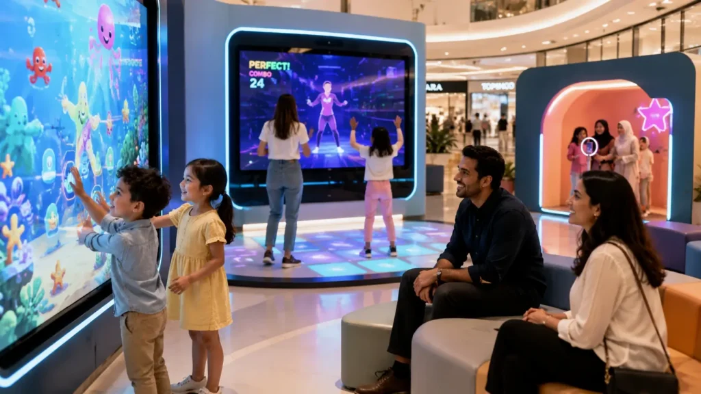 Family, Entertainment & Interactive Zones