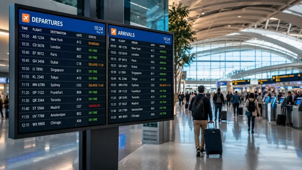 Flight Information Display Systems
