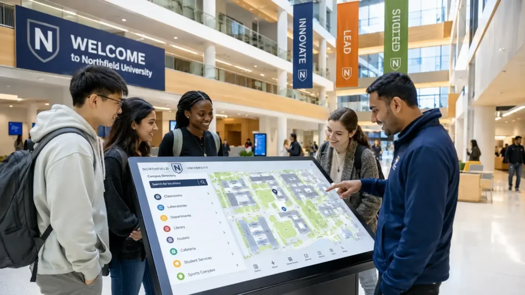 Interactive Campus Wayfinding