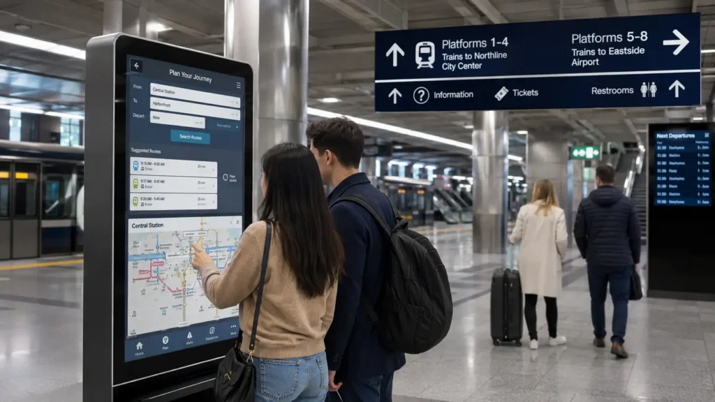 Interactive Journey Planning & Wayfinding