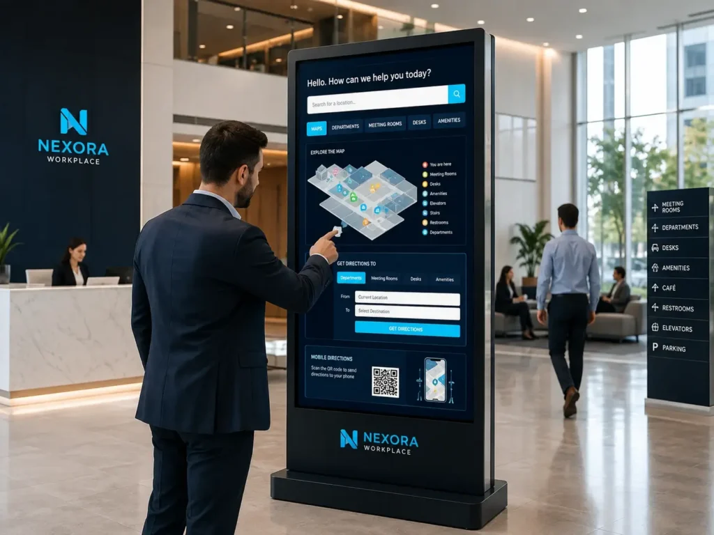 Interactive Office Wayfinding