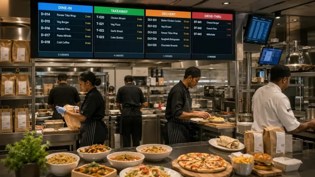 Kitchen Display & Order Orchestration
