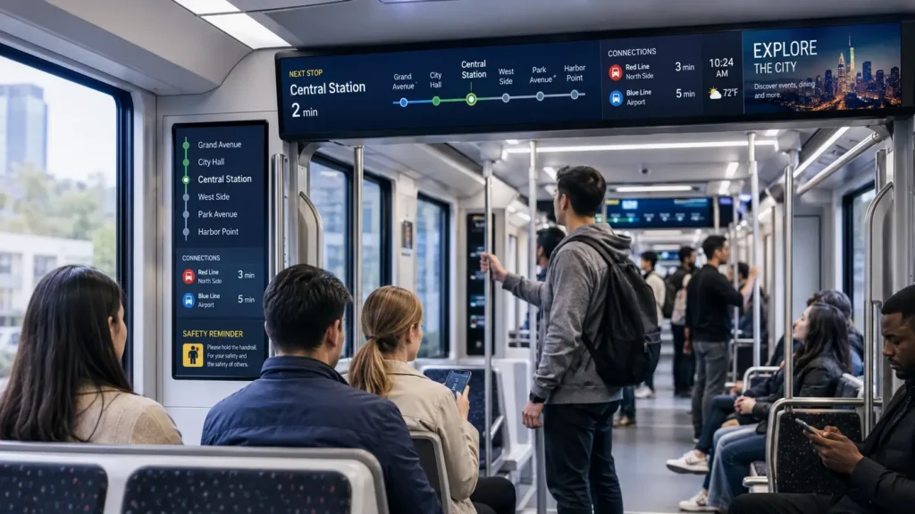 Onboard Passenger Information & Infotainment