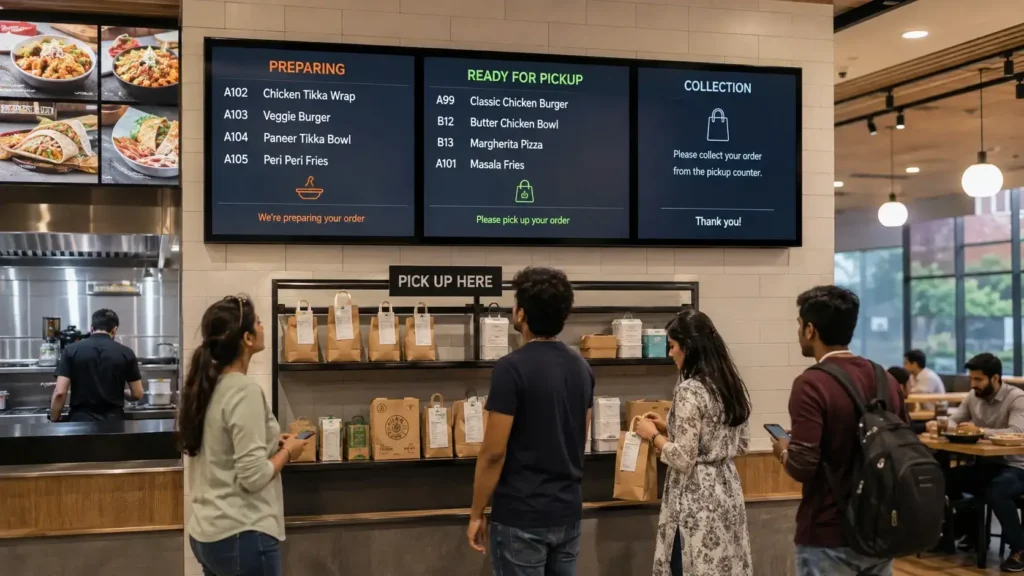 Order Status & Pickup Displays