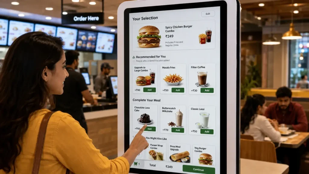 Personalised Upselling & Recommendations