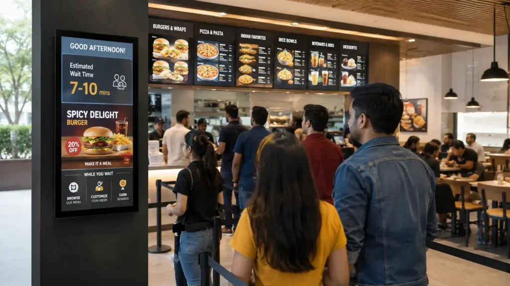 Queue-Aware Content & Customer Engagement