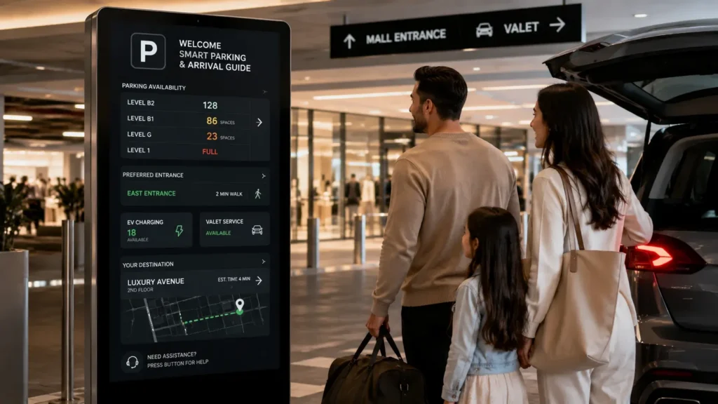 Smart Parking & Arrival Guidance
