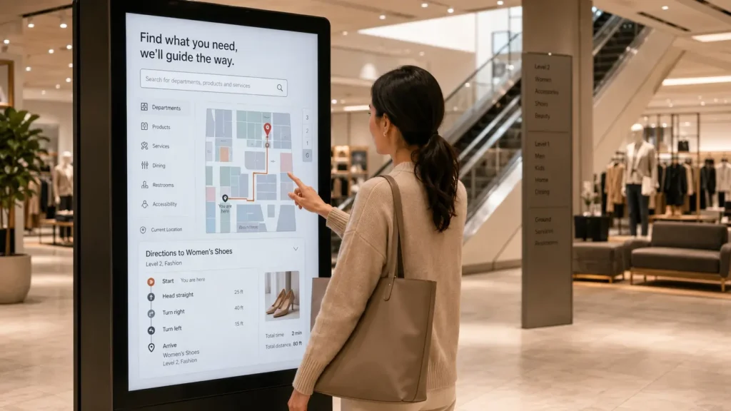 Store Navigation & Product Wayfinding